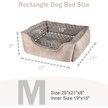 Show in main carousel: JOEJOY Washable Dog Bed, Beige, Medium slide 6 of 7