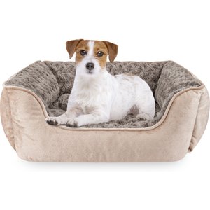 JOEJOY Washable Dog Bed, Beige, Medium