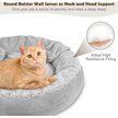 Show in main carousel: JOEJOY Cozy Cuddler Dog & Cat Bed with Hooded Blanket, Grey, Small slide 6 of 9