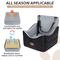 Show in main carousel: JOEJOY Elevated Booster Dog Car Seat, Grey, Small slide 3 of 8