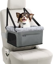 JOEJOY Portable Small Dog Booster Seat, Grey, Small slide 1 of 8