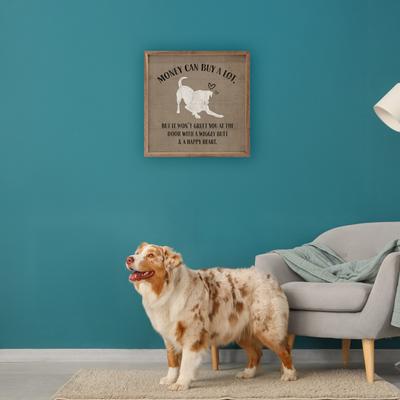 Show full view: Kendrick Wiggly Butt & A Happy Heart Wall Décor, 12 x 12-in slide 3 of 3