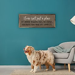 Kendrick Home with Wagging Tails Wall Décor, 12 x 4-in slide 2 of 3