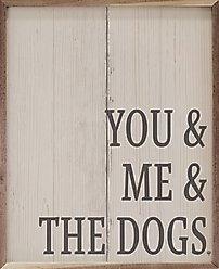 Kendrick & The Dogs Wall Décor Whitewash, 32 x 40-in slide 1 of 3