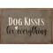 Show in main carousel: Kendrick Dog Kisses Fix Everything Wall Décor, 8 x 5-in slide 1 of 4