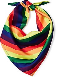 Hotel Doggy Rainbow Pride Dog Bandana, Multi, Medium/Large slide 2 of 7