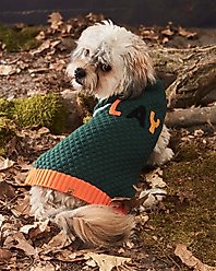 Hotel Doggy "Play" Honeycomb Dog Sweater, Greener Pasture, Medium