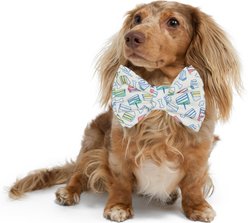 Hotel Doggy Birthday Collar Slide Dog Bow Tie, Vanilla Ice