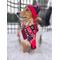 Show in main carousel: Hotel Doggy Apres-Ski Winter Knitted Dog Scarf, Fiery Red, Small slide 4 of 6