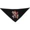 Show in main carousel: Hotel Doggy Halloween "Trick for Treat" Dog Bandana, Black, X-Small/Small slide 3 of 4