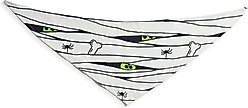 Hotel Doggy Halloween Mummy Dog Bandana, White, X-Small/Small slide 2 of 3