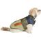 Show in main carousel: Hotel Doggy Mix Media Color Block Dog Jacket, Military Olive, Medium slide 3 of 7
