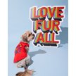 Show in main carousel: Hotel Doggy "Born This Way" Pride Tank Top Dog Jersey, Fiery Red, X-Small slide 2 of 7