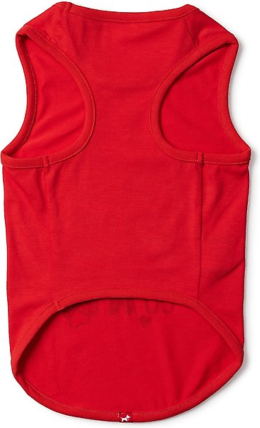 Show full view: Hotel Doggy "Born This Way" Pride Tank Top Dog Jersey, Fiery Red, X-Small slide 5 of 7