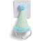 Show in main carousel: Hotel Doggy Plush Pompom Birthday Dog Hat, Light Blue, Large/X-Large slide 2 of 5