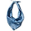 Show in main carousel: Hotel Doggy Acid-Wash Denim Dog Bandana, Lt Blue Denim, X-Small/Small slide 4 of 6