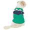 Show in main carousel: Hotel Doggy Tennis Color Block Pique Tank Top Dog Shirt, Golf Green, X-Small slide 2 of 8