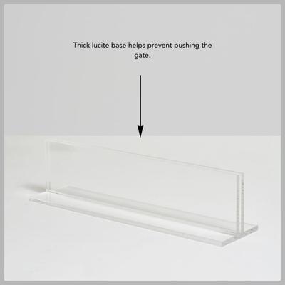 Show full view: Hiddin Tall Clear View Panel Freestanding Dog Gate, 32-in slide 7 of 9