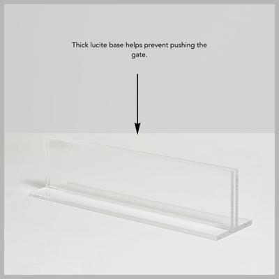 Show full view: Hiddin Tall Clear View Panel Freestanding Dog Gate, 36-in slide 5 of 9