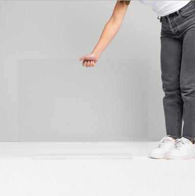 Show full view: Hiddin Tall Clear View Panel Freestanding Dog Gate, 36-in slide 4 of 9