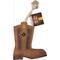 Show in main carousel: Advance Pet Product Tuff Toy Leather & Wool Cowboy Boot Tough Dog Chew Toy, Brown slide 1 of 4