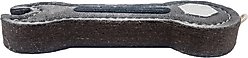Advance Pet Product Tuff Toy Leather & Wool Mechanics Wrench Tough Dog Chew Toy, Grey slide 2 of 3