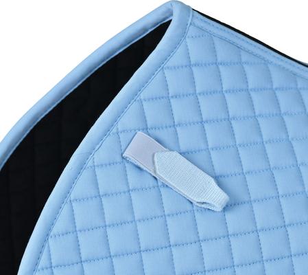 Show full view: WeatherBeeta Prime Air-Tec Jump Shaped Horse Saddle Pad, Sky Blue slide 6 of 6