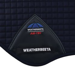 WeatherBeeta Prime Air-Tec Jump Shaped Horse Saddle Pad, Navy slide 2 of 6