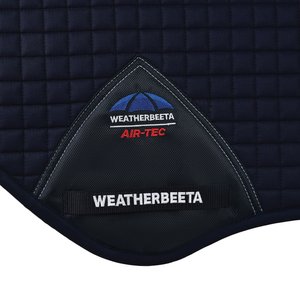 WeatherBeeta Prime Air-Tec Jump Shaped Horse Saddle Pad, Navy