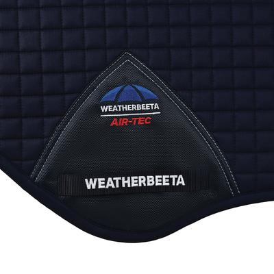 Show full view: WeatherBeeta Prime Air-Tec Jump Shaped Horse Saddle Pad, Navy slide 2 of 6