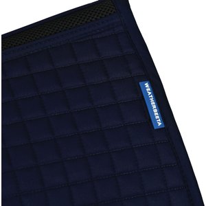 WeatherBeeta Prime Air-Tec Jump Shaped Horse Saddle Pad, Navy