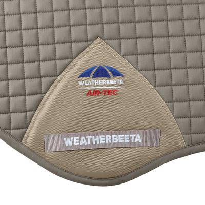 Show full view: WeatherBeeta Prime Air-Tec Jump Shaped Horse Saddle Pad, Natural Clay slide 2 of 6