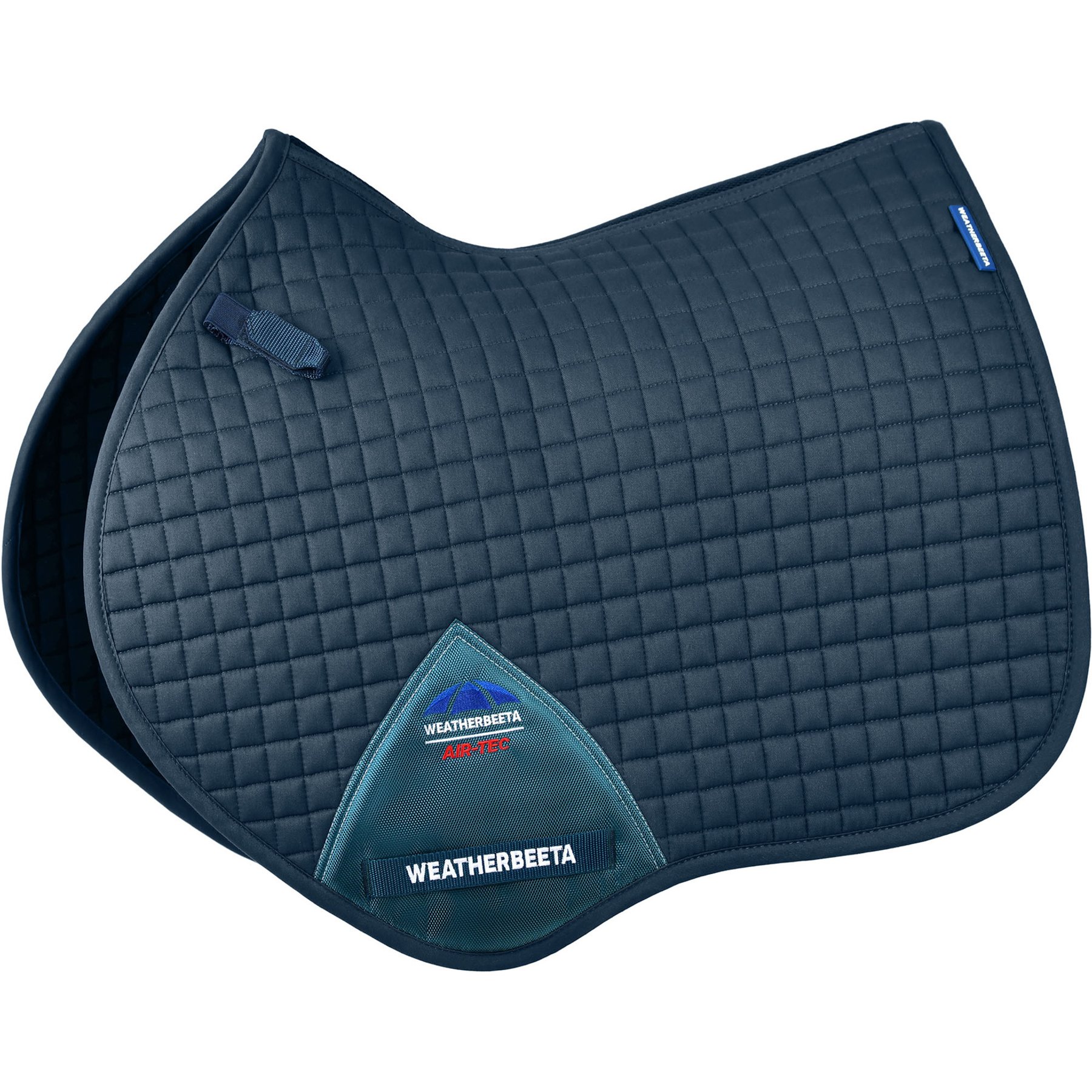 WeatherBeeta Prime Air-Tec Jump Shaped Horse Saddle Pad, Midnight Teal