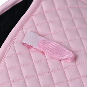 WeatherBeeta Prime Air-Tec Jump Shaped Horse Saddle Pad, Light Pink