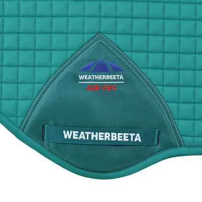 Show full view: WeatherBeeta Prime Air-Tec Jump Shaped Horse Saddle Pad, Dark Turquoise slide 2 of 7