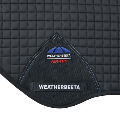 Show full view: WeatherBeeta Prime Air-Tec Jump Shaped Horse Saddle Pad, Charcoal slide 2 of 6