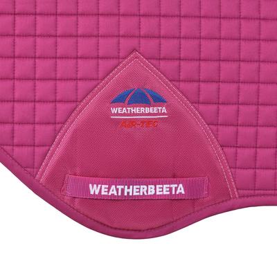 Show full view: WeatherBeeta Prime Air-Tec Jump Shaped Horse Saddle Pad, Bright Magenta slide 2 of 6