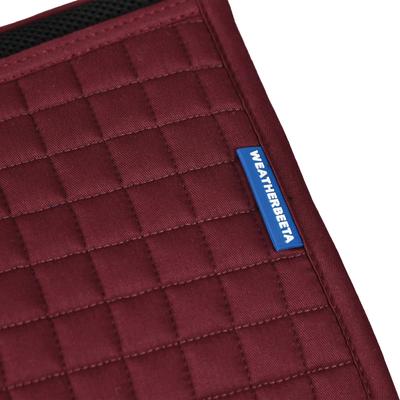 Show full view: WeatherBeeta Prime Air-Tec All Purpose Horse Saddle Pad, Burgundy slide 4 of 6
