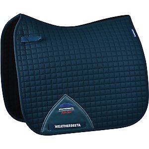 WeatherBeeta Prime Air-Tec Dressage Horse Saddle Pad, Midnight Teal