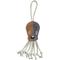 Show in main carousel: Advance Pet Product Tuff Toy Leather & Wool Octopus Tough Dog Chew Toy, Brown/Grey slide 1 of 3