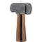Show in main carousel: Advance Pet Product Tuff Toy Leather & Wool Carpenter Hammer Tough Dog Chew Toy, Brown/Grey slide 1 of 3
