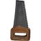 Show in main carousel: Advance Pet Product Tuff Toy Leather & Wool Hand Saw Tough Dog Chew Toy, Brown/Grey slide 1 of 3