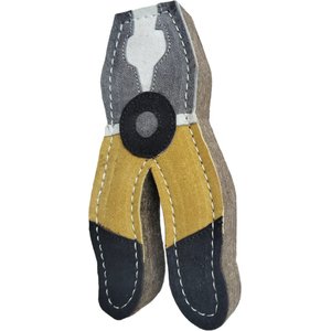 Advance Pet Product Tuff Toy Leather & Wool Super Pliers Tough Dog Chew Toy