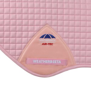 WeatherBeeta Prime Air-Tec Jump Shaped Horse Saddle Pad, Light Pink