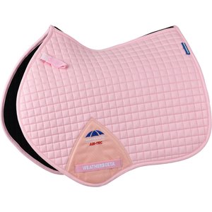 WeatherBeeta Prime Air-Tec Jump Shaped Horse Saddle Pad, Light Pink