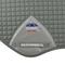 Show in main carousel: WeatherBeeta Prime Air-Tec Jump Shaped Horse Saddle Pad, Gray slide 2 of 6