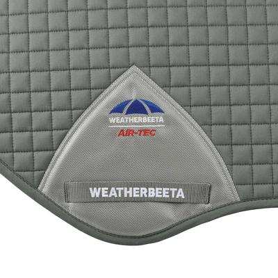 Show full view: WeatherBeeta Prime Air-Tec Jump Shaped Horse Saddle Pad, Gray slide 2 of 6