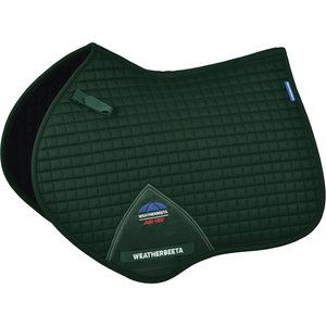 WeatherBeeta Prime Air-Tec Jump Shaped Horse Saddle Pad, Forest Green
