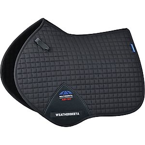 WeatherBeeta Prime Air-Tec Jump Shaped Horse Saddle Pad, Charcoal