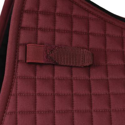 Show full view: WeatherBeeta Prime Air-Tec All Purpose Horse Saddle Pad, Burgundy slide 6 of 6